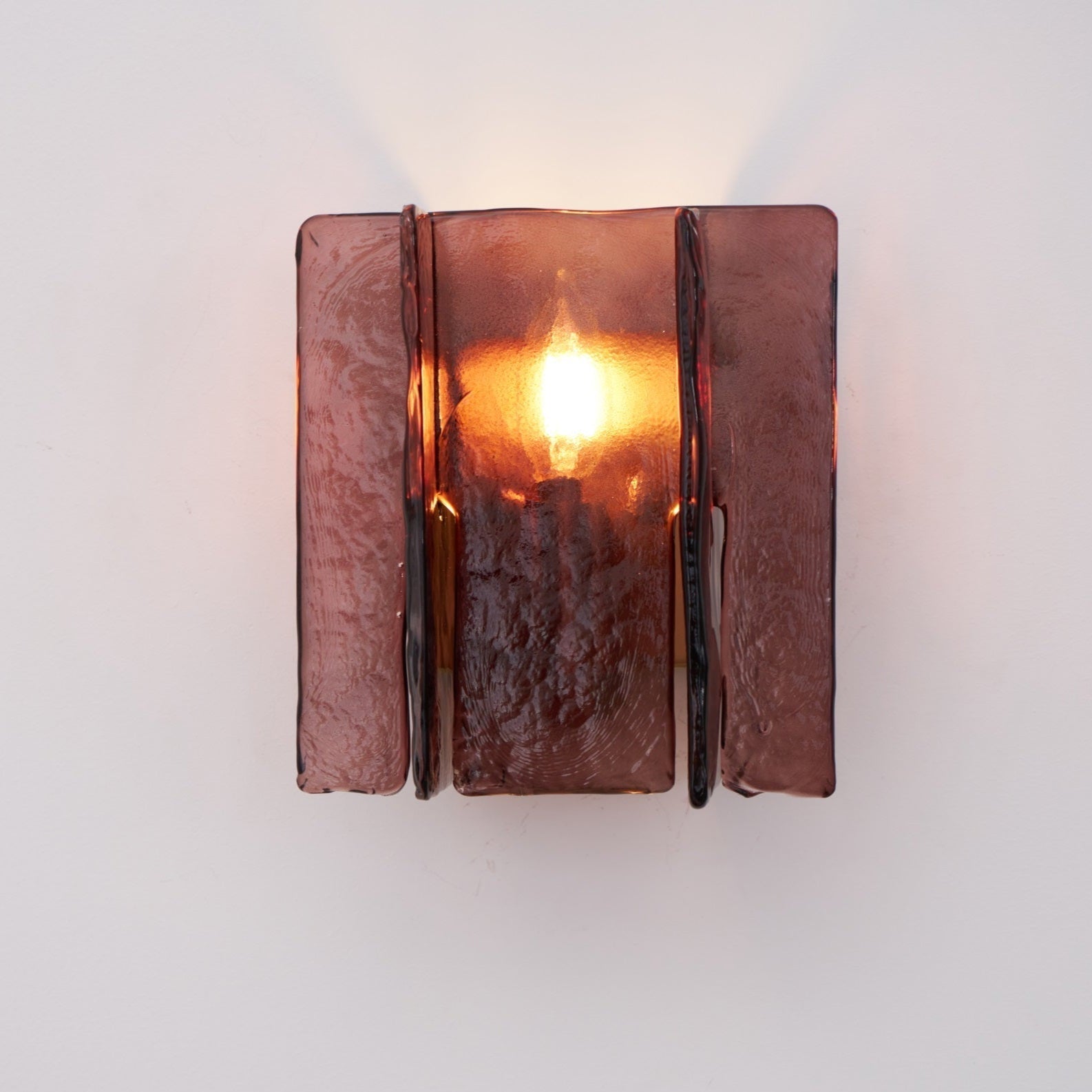 Solanic Lampe Murale Artistique en Verre Élégante - Neutralighting