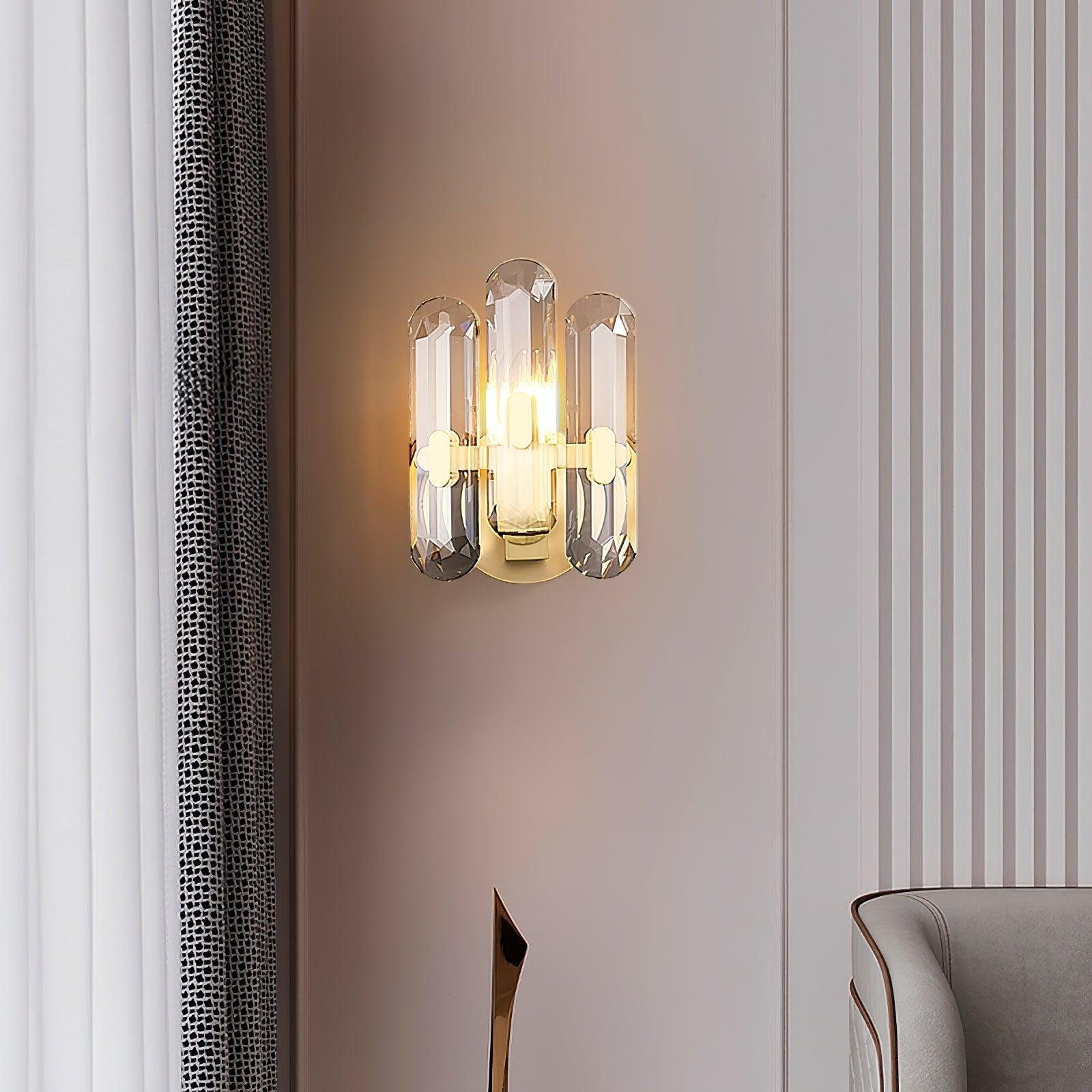 Kristy Postmodern Luxury Crystal Sconce Wall Lamp - Letslighting