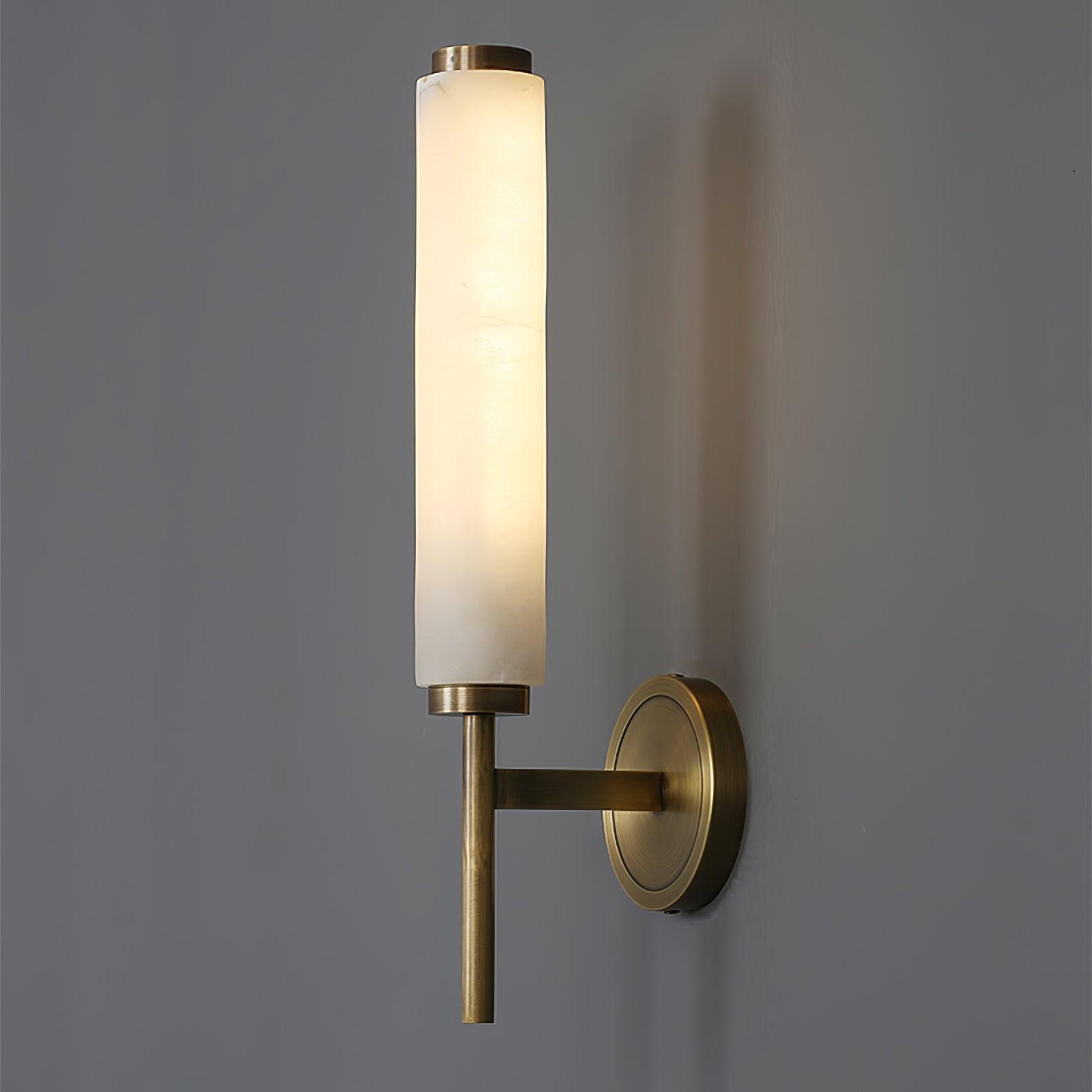 Olrinyra Applique Murale Cylindre en Albâtre - Neutralighting