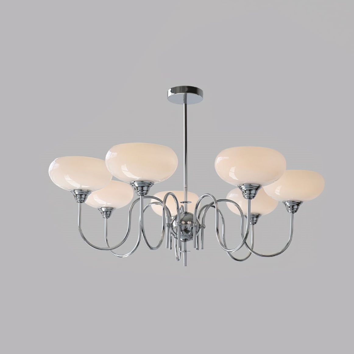 Arisha Vintage LED Metal Glass Chandelier Living Room