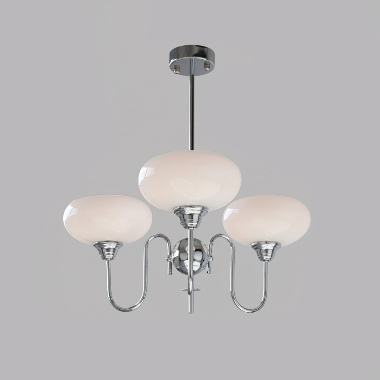 Arisha Vintage LED Metal Glass Chandelier Living Room