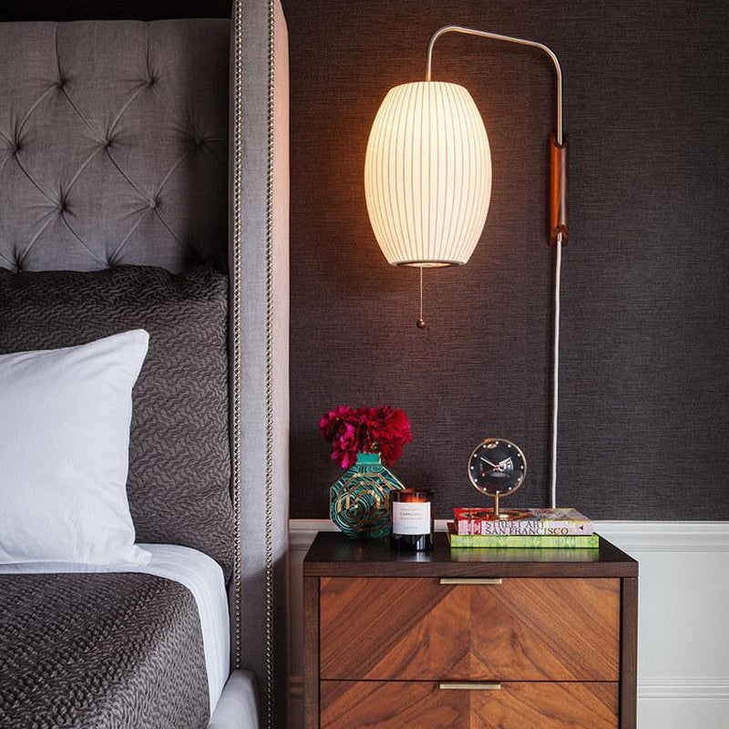 Lustra Wall Sconce Walnut Ball - Letslighting