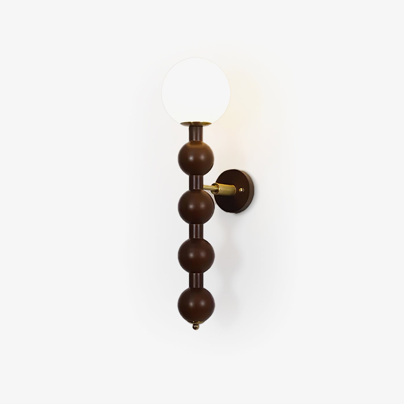 Olaeia Applique Murale Moderne Minimaliste Bubbly en Bois et Verre - Neutralighting