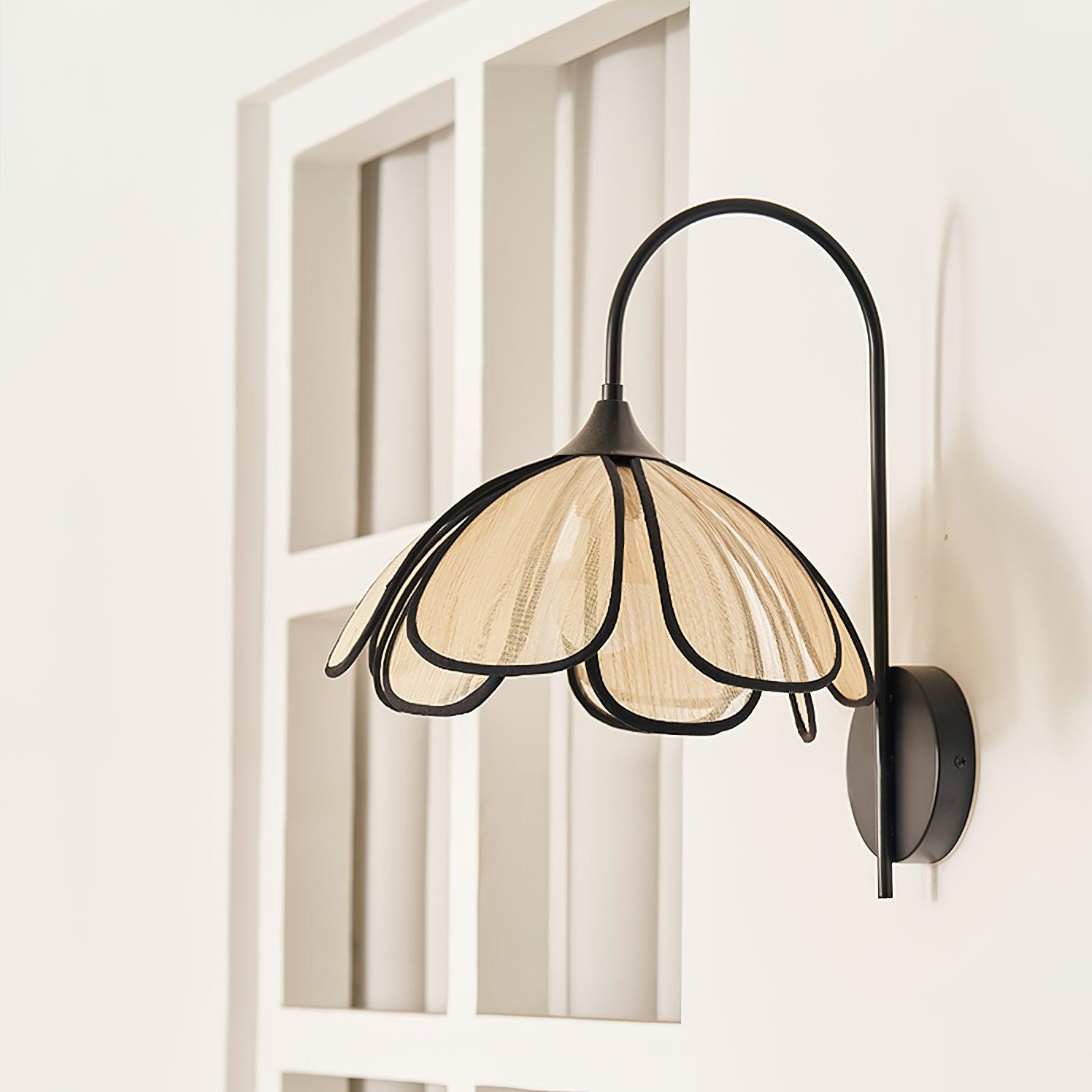 Ivsiliel Natural Burnt Petal Wall Lamp - Letslighting