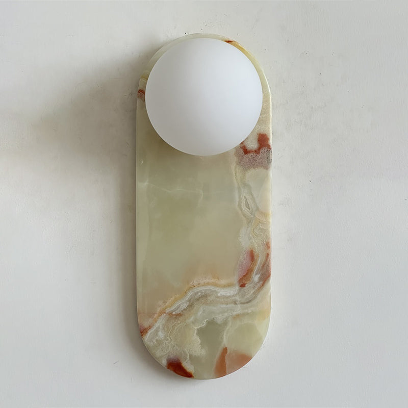 Idoraris Modern Minimalist Cyan Jade Sconce Wall Lamp - Letslighting