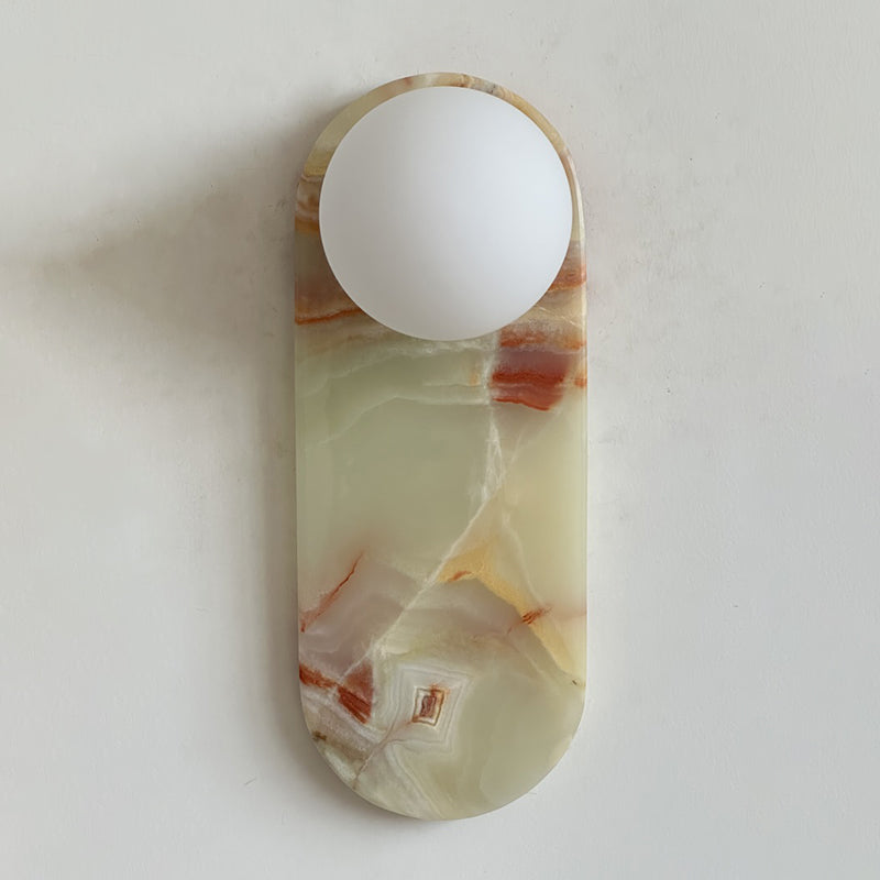 Idoraris Modern Minimalist Cyan Jade Sconce Wall Lamp - Letslighting