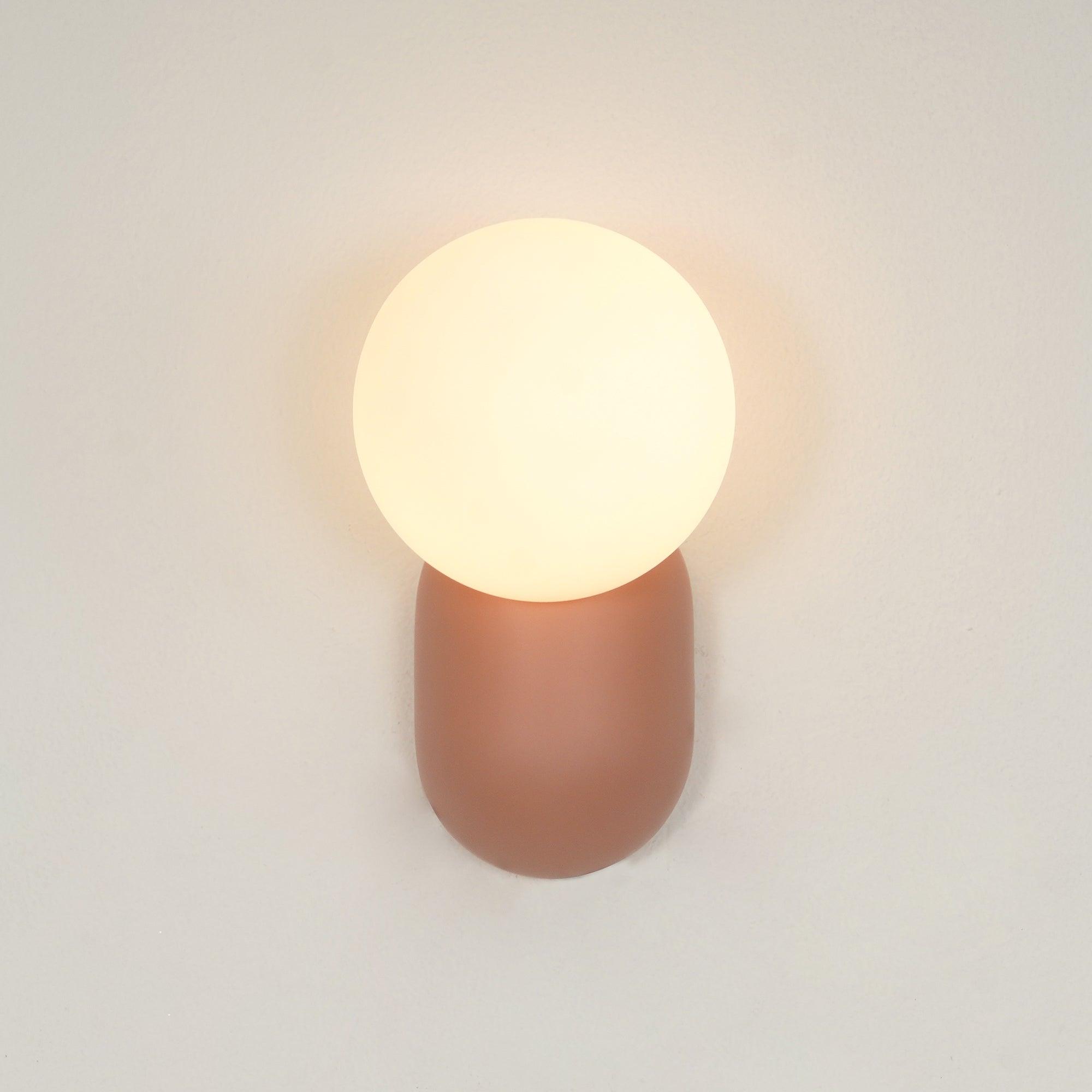 Lunara Minimalist Globe Wall Sconce - Neutralighting