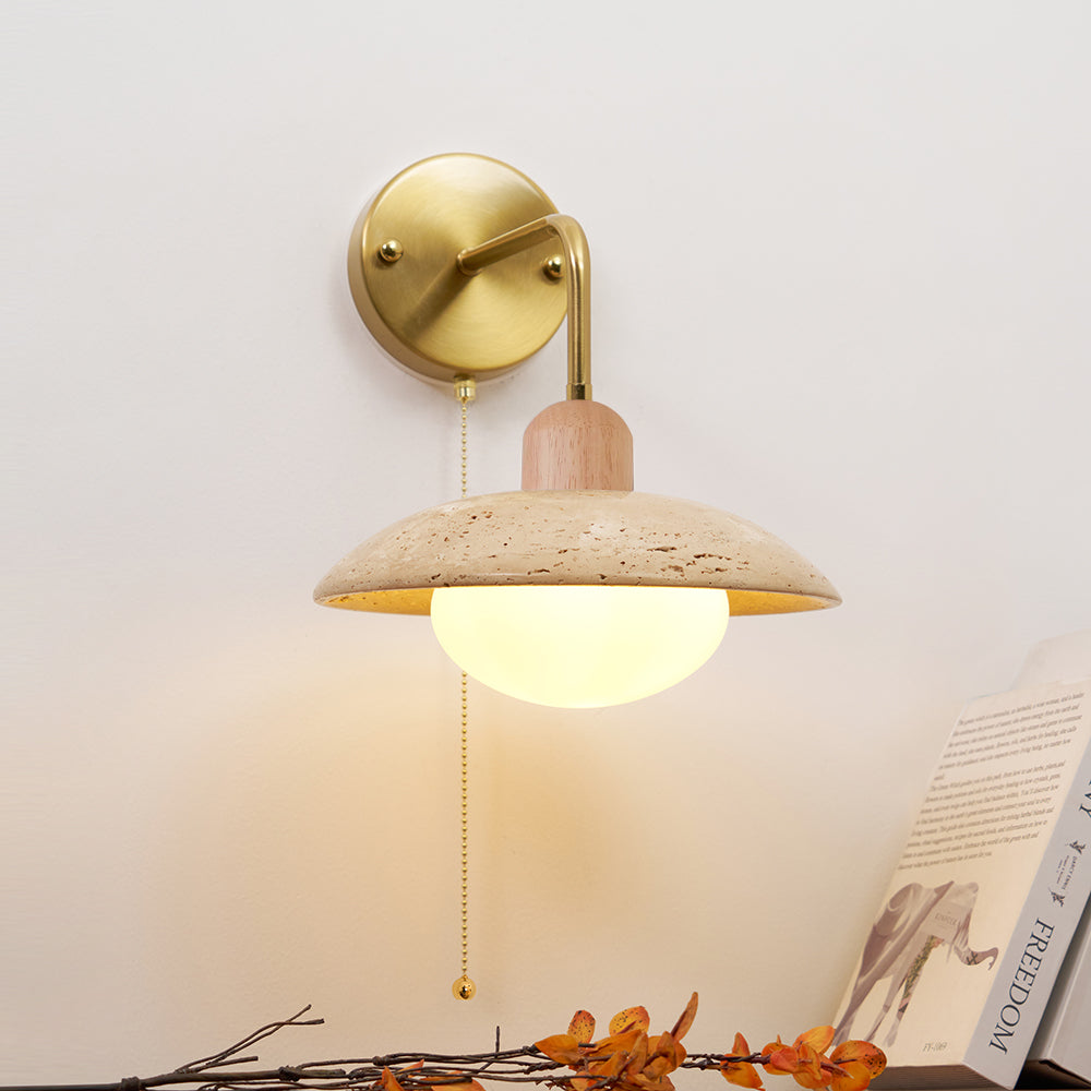 Cavone Travertine Wall Sconce - Neutralighting