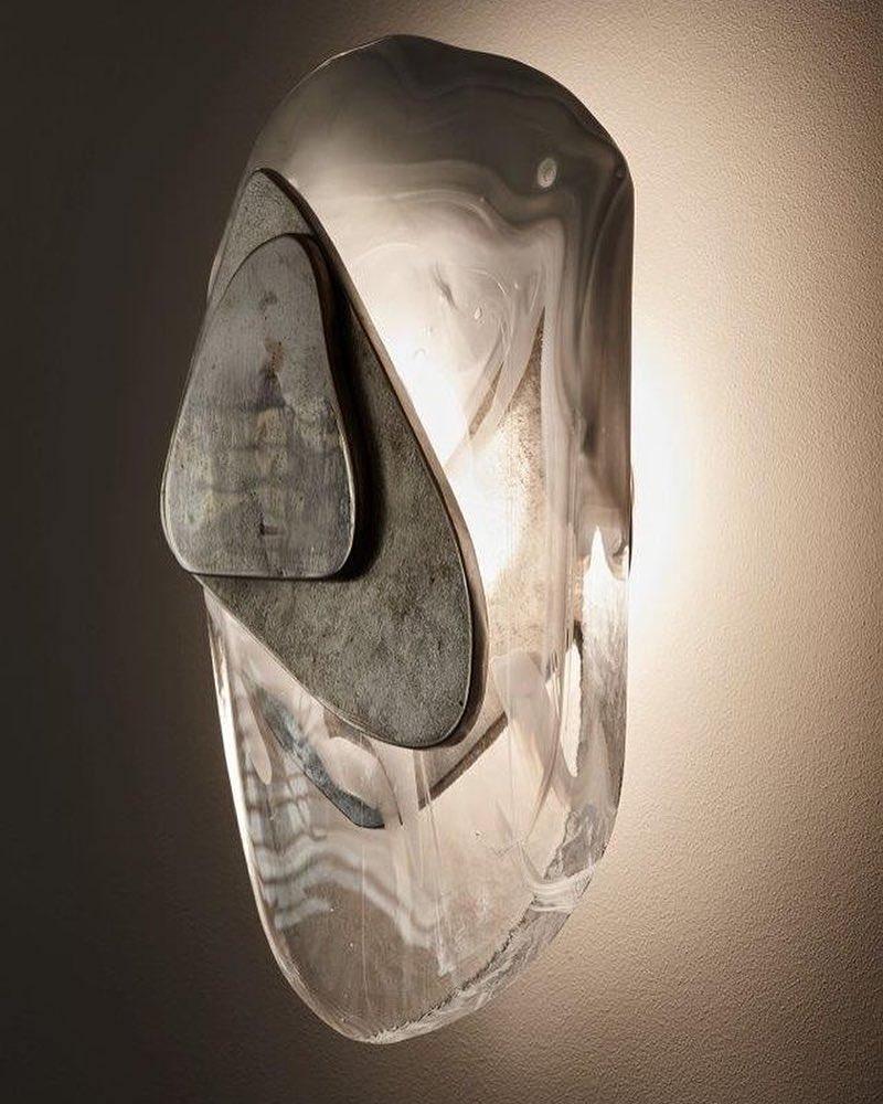 Blind Applique Murale en Verre Art Nordic Premium - Neutralighting