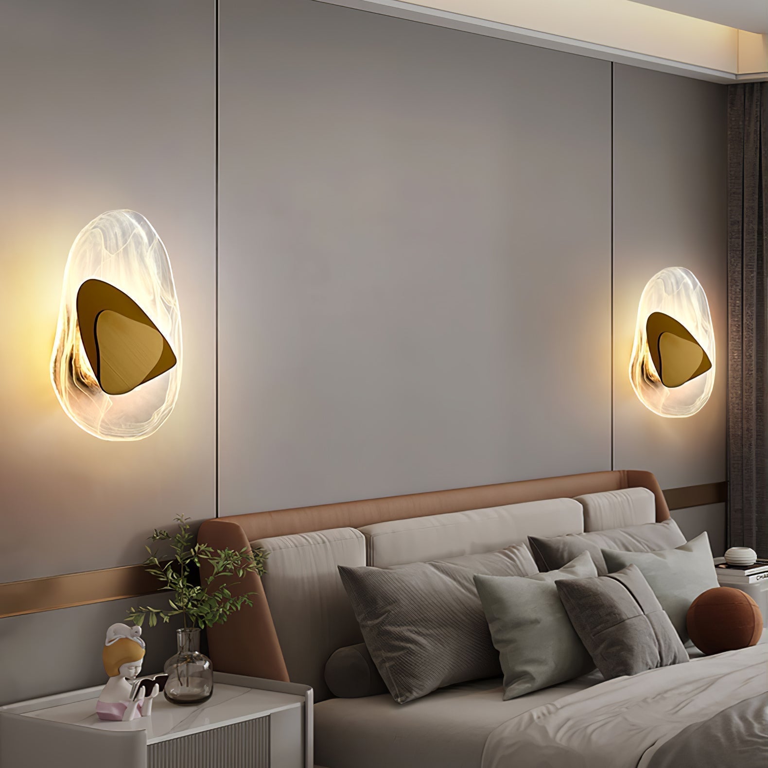 Blind Applique Murale en Verre Art Nordic Premium - Neutralighting