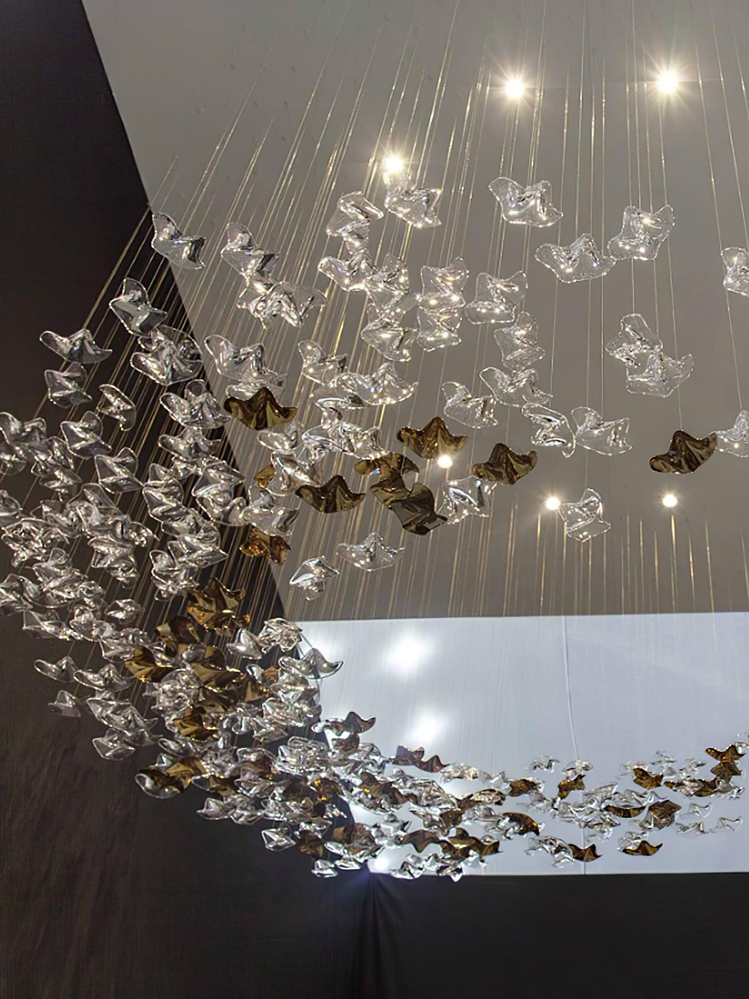 Vecarisra Luxury Tidal Art Glass Pendants Lamp - Letslighting