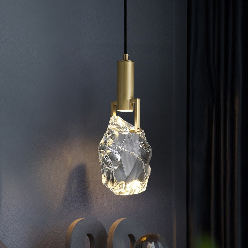 Kristy Modern Drop Crystal Pendant Light