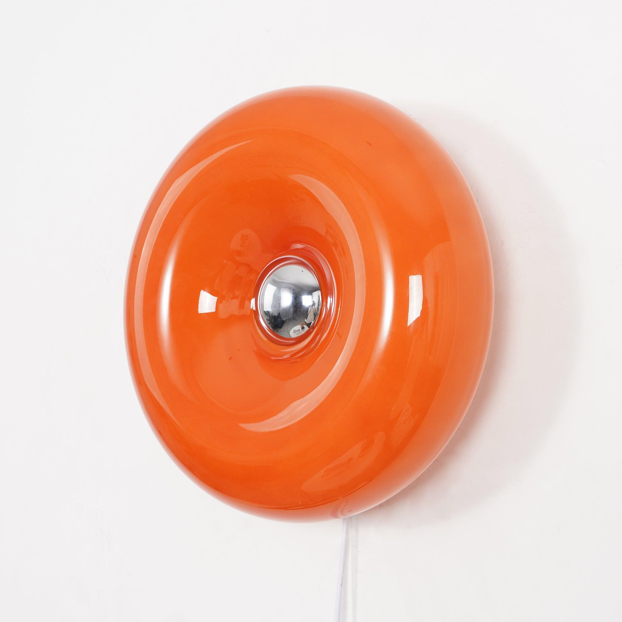Donuts Applique murale rétro orange - Neutralighting