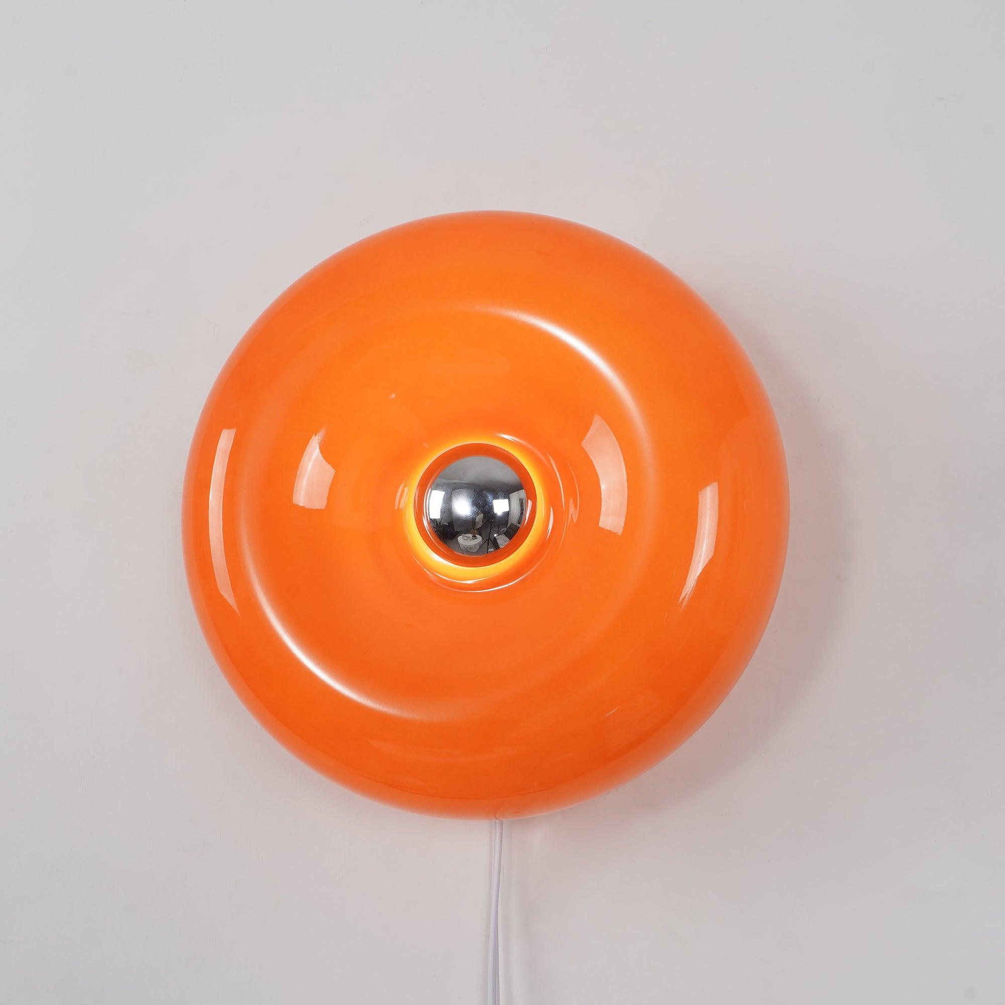 Donuts Applique murale rétro orange - Neutralighting
