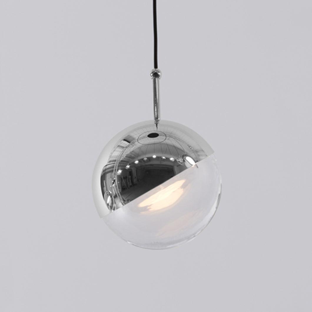 Solara Pendant Lamp Steel Glass Multi Drop Minimalist Staircase - Letslighting