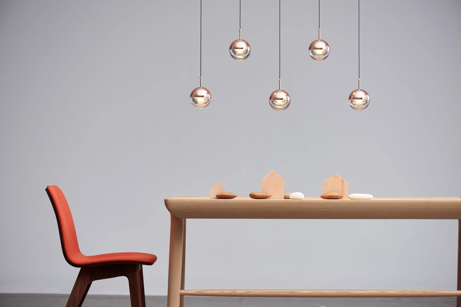 Solara Pendant Lamp Steel Glass Multi Drop Minimalist Staircase - Letslighting