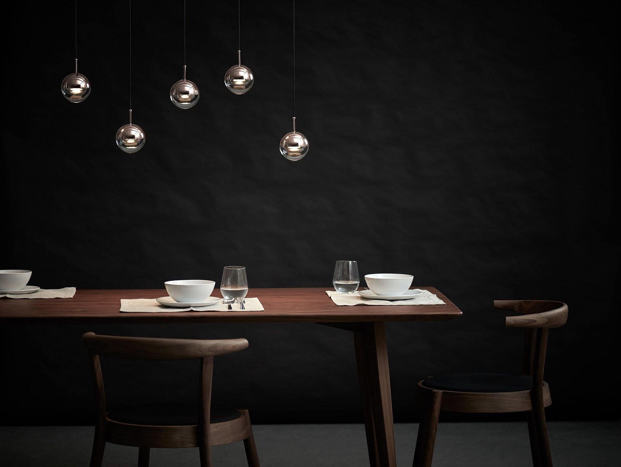 Solara Pendant Lamp Steel Glass Multi Drop Minimalist Staircase - Letslighting