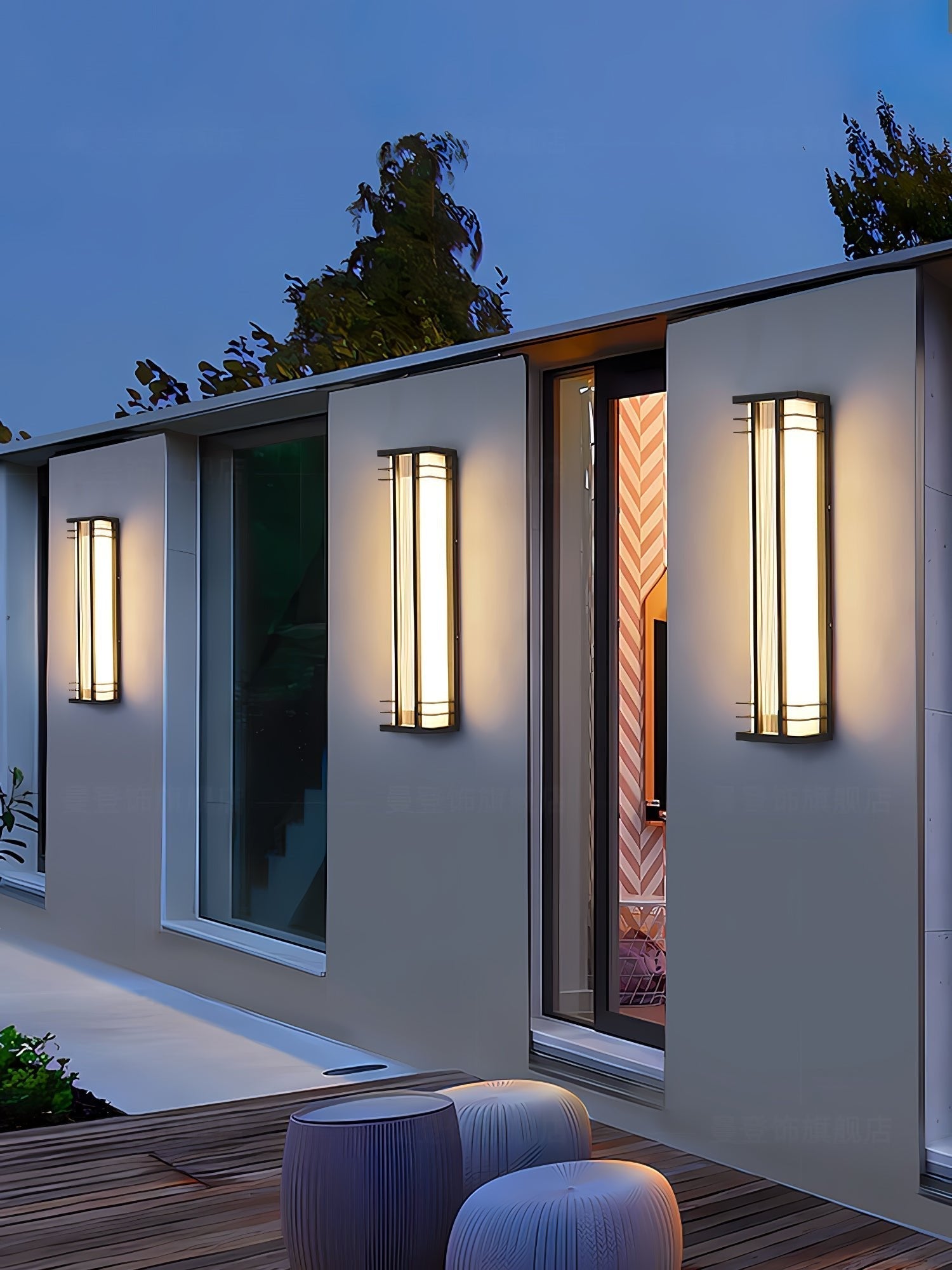Colire Unique Double Axis Outdoor Wall Lamp - Letslighting