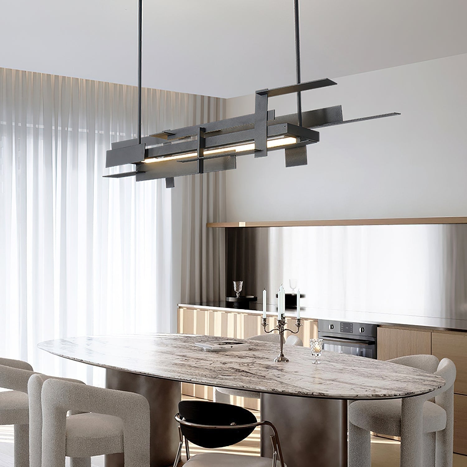 Orlenace Geometric Pendant Light - Letslighting