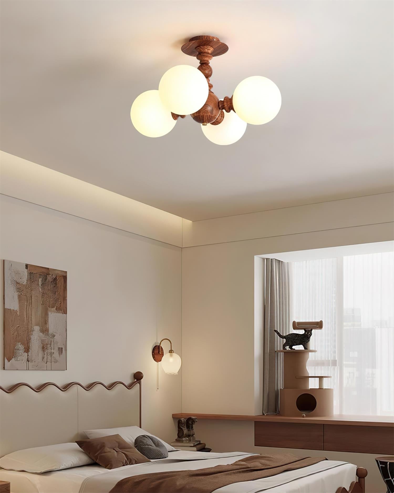 Elmora Vintage-Inspired Ceiling Lamp - Letslighting