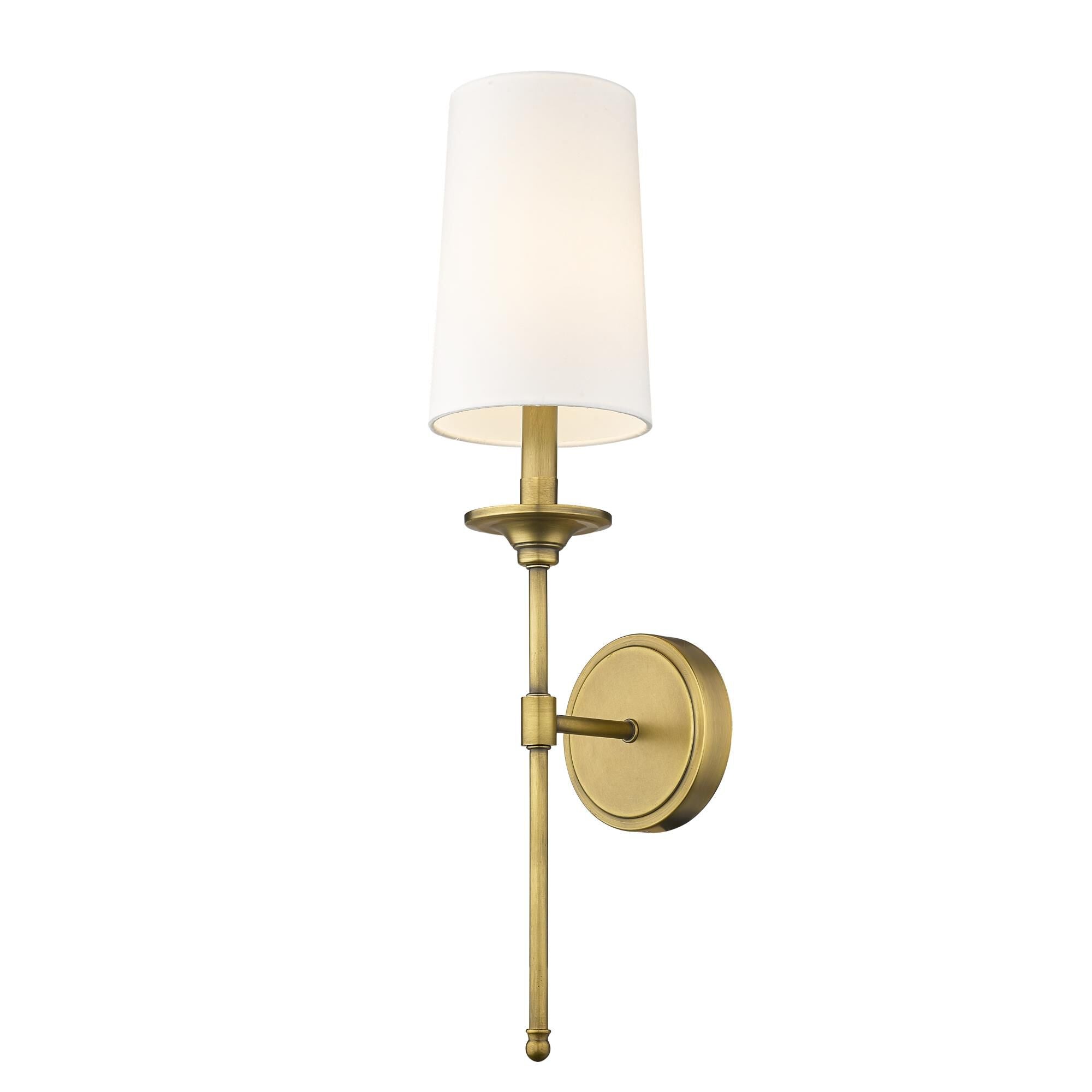 Esileth Applique Murale Laiton Tissu Vintage - Neutralighting