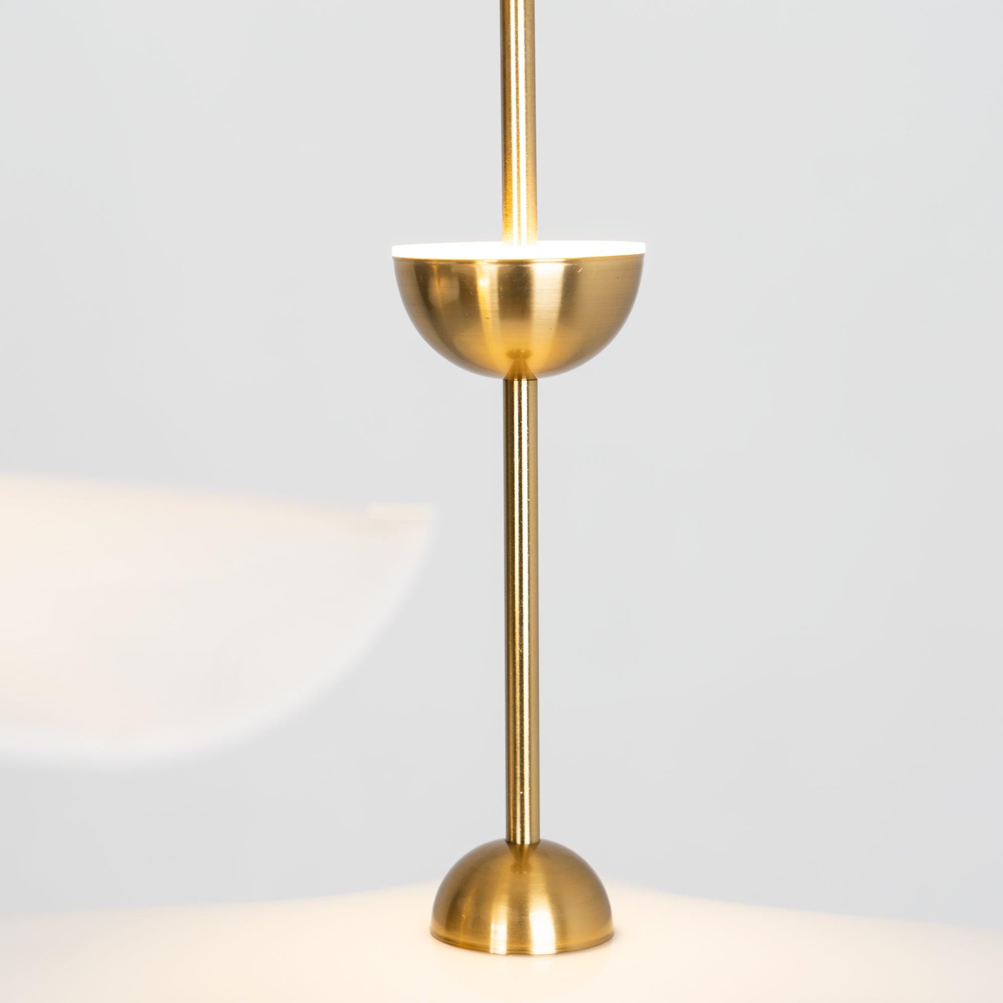 Lustra Pendant Light Double Biscuit for Living Room - Letslighting
