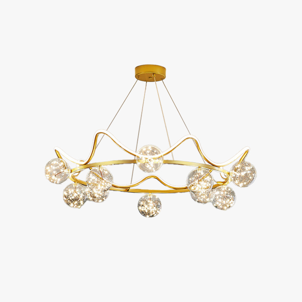 Arisha Nordic Creative Star Pendant Light Metal Living Room/Restaurant