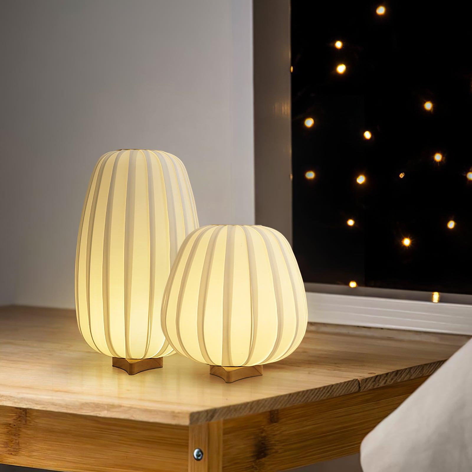 Solisuce Fabric Minimalist Table Lamp - Letslighting