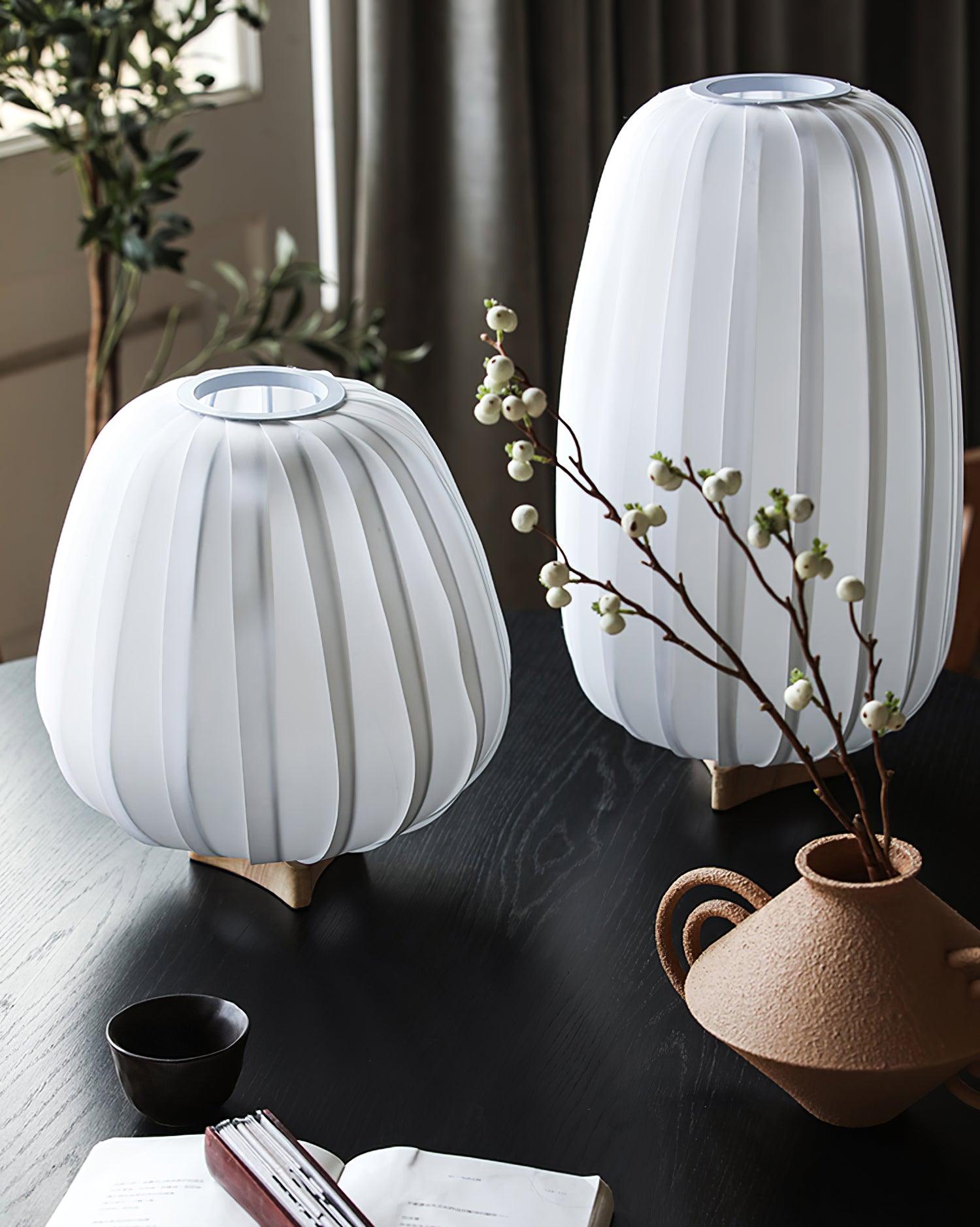 Solisuce Fabric Minimalist Table Lamp - Letslighting