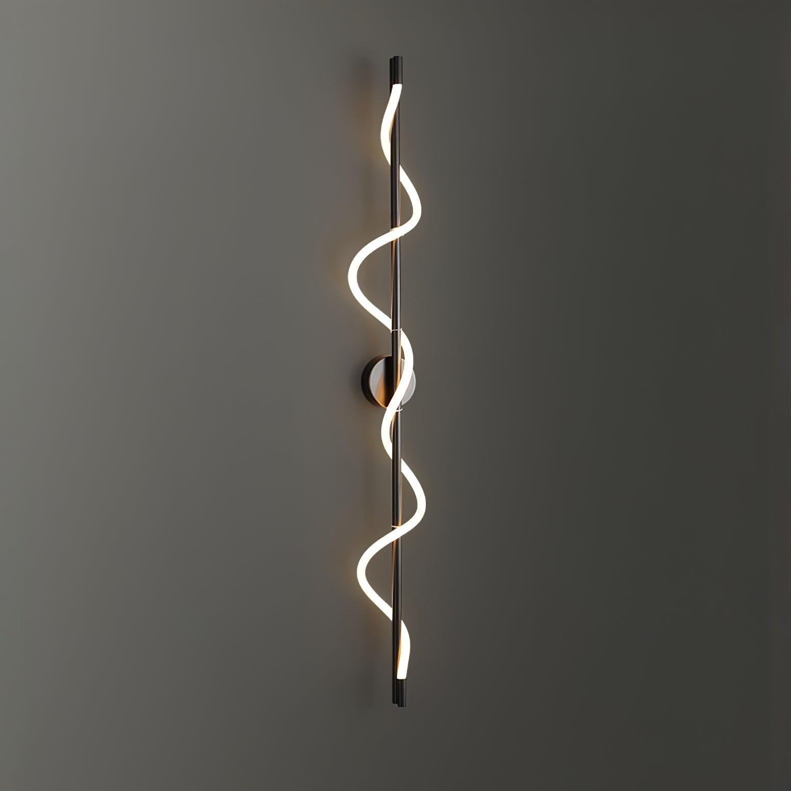 Fidora Applique murale sculpturale en laiton et silicone - Neutralighting