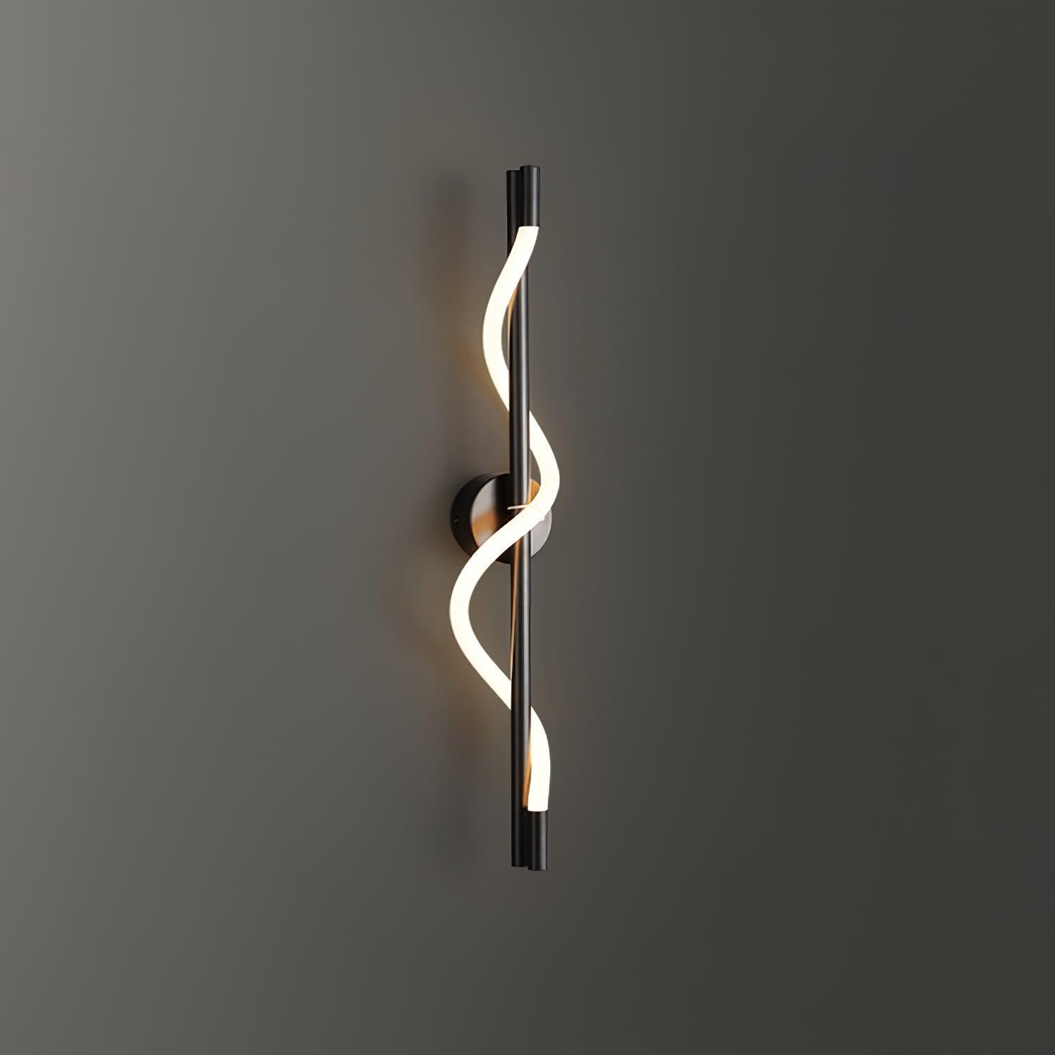 Fidora Applique murale sculpturale en laiton et silicone - Neutralighting