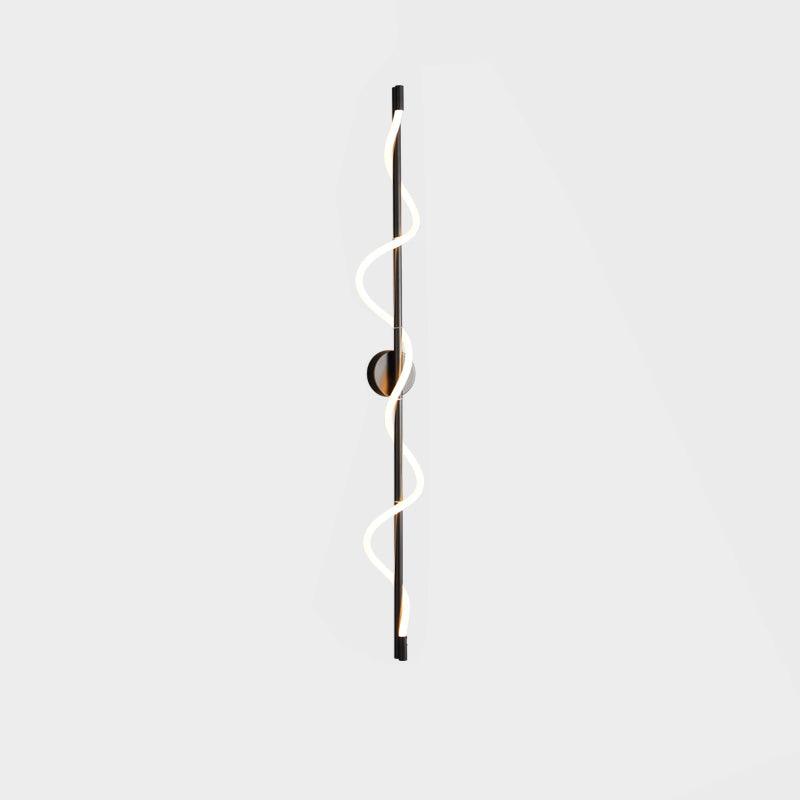 Fidora Applique murale sculpturale en laiton et silicone - Neutralighting