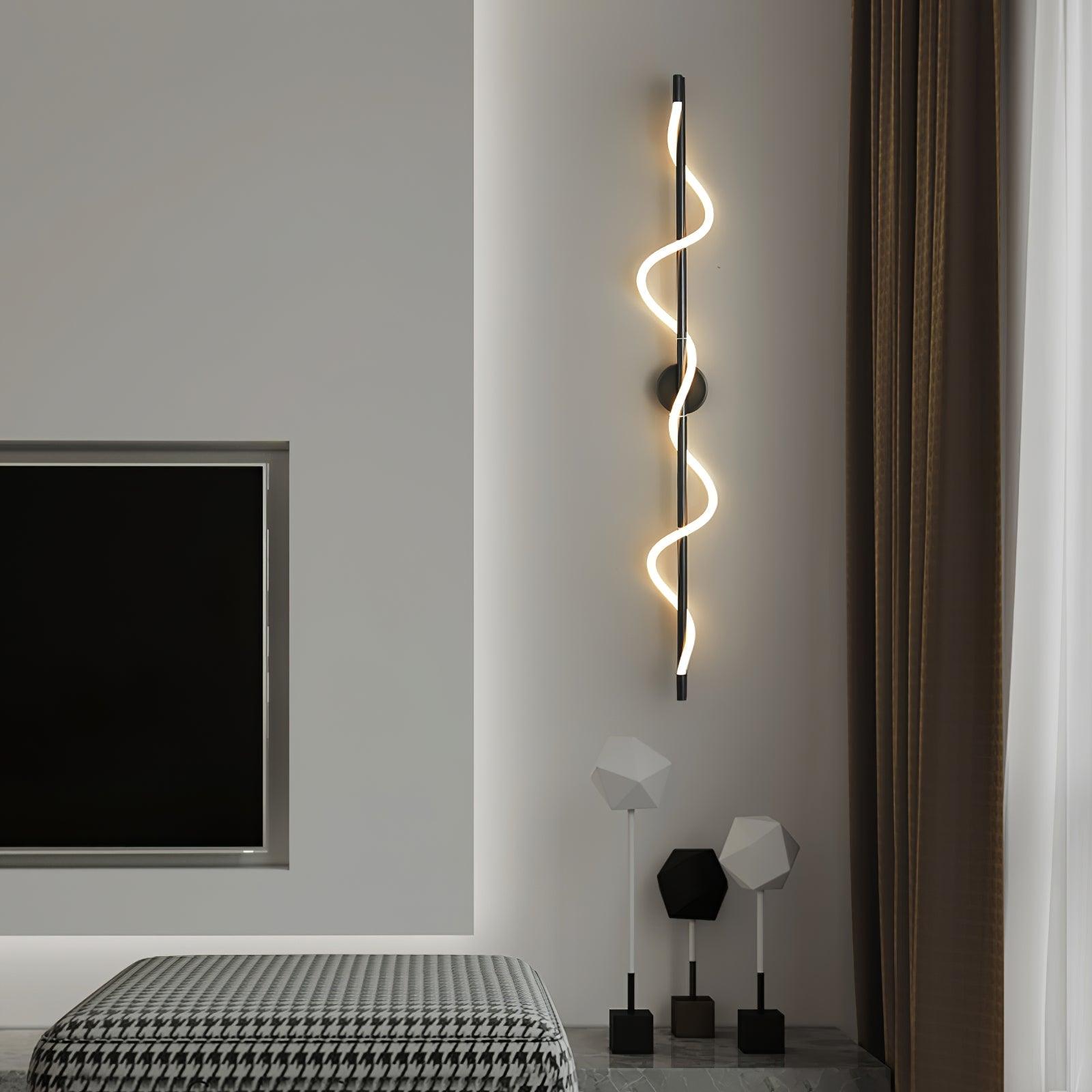 Fidora Applique murale sculpturale en laiton et silicone - Neutralighting