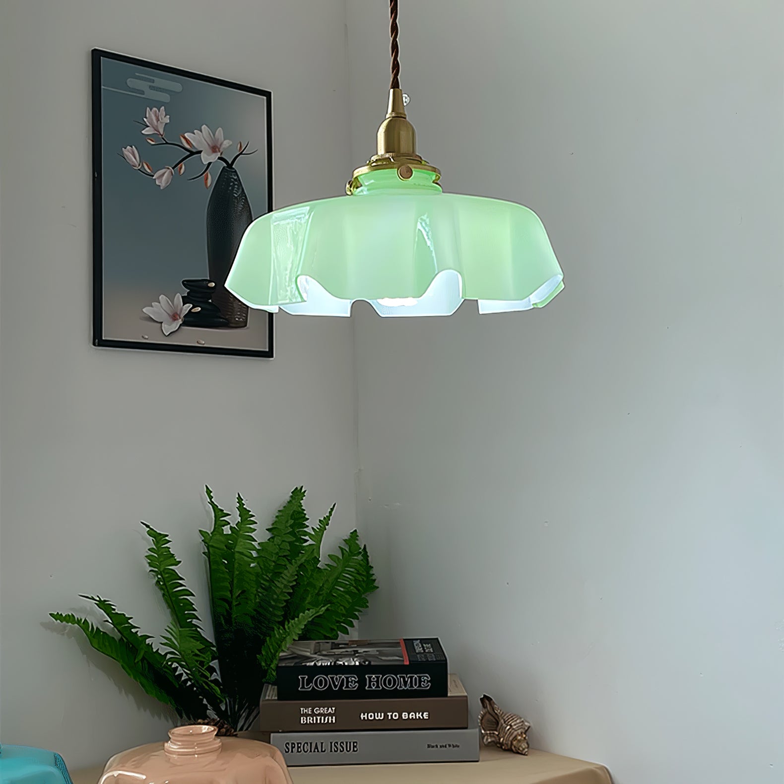 Lustra Pendant Light French Flower for Dining Room - Letslighting