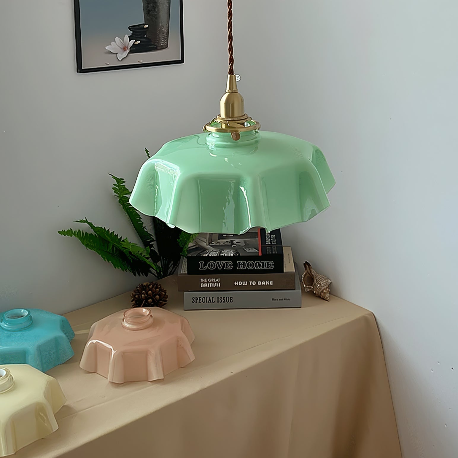 Lustra Pendant Light French Flower for Dining Room - Letslighting
