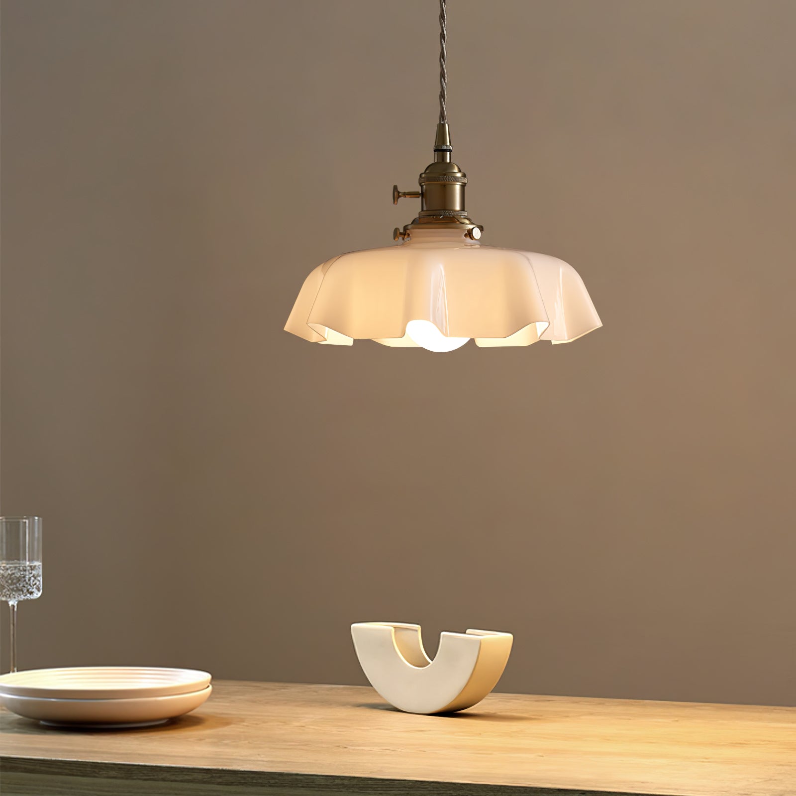 Lustra Pendant Light French Flower for Dining Room - Letslighting