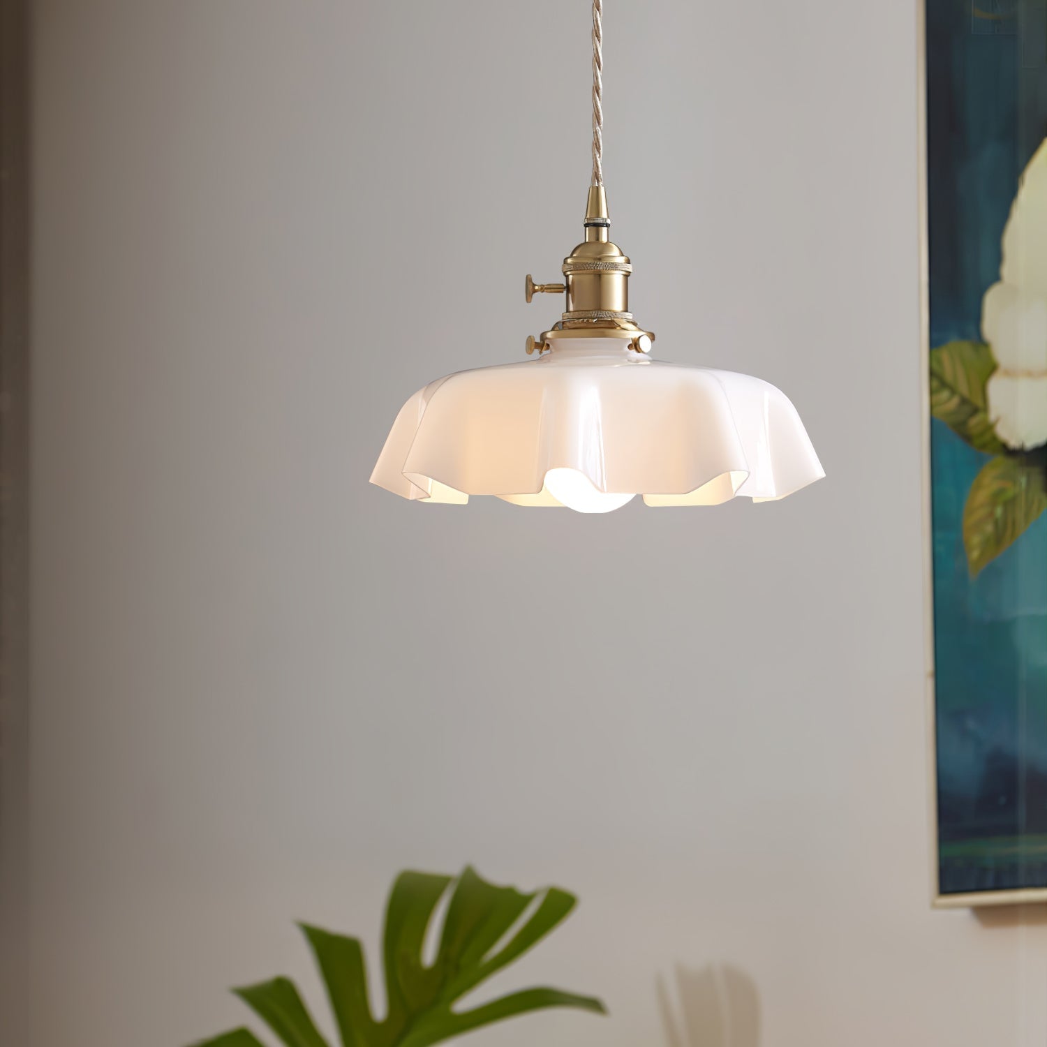 Lustra Pendant Light French Flower for Dining Room - Letslighting