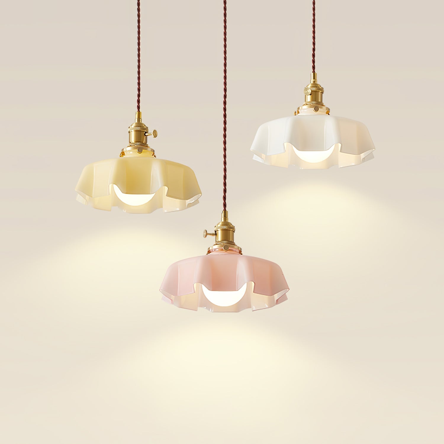 Lustra Pendant Light French Flower for Dining Room - Letslighting