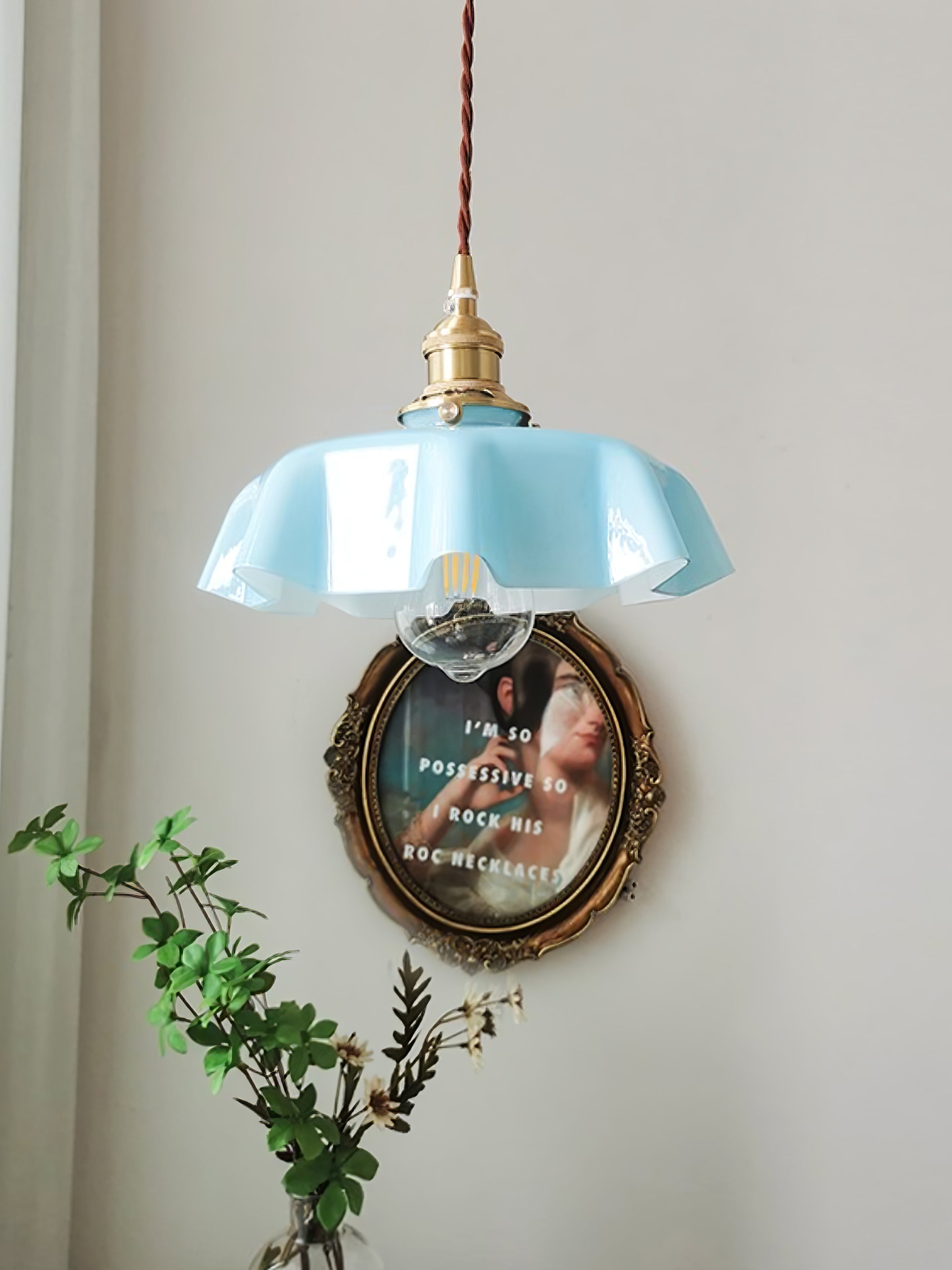 Lustra Pendant Light French Flower for Dining Room - Letslighting