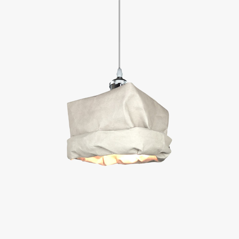 Valentina Vintage Cup Metal Paper Pendant Light Living Room Bedroom