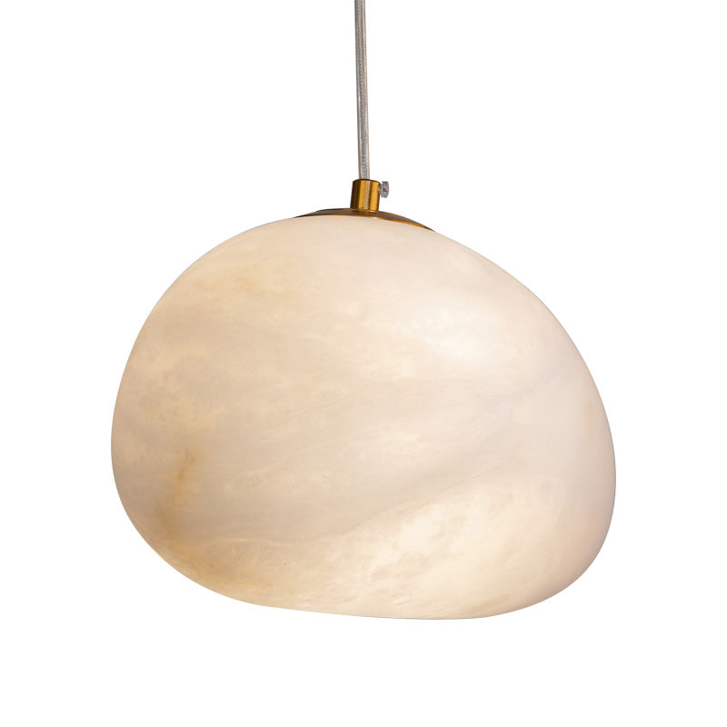 Goose Pendant Lamp Alabaster Brass Sophistication - Neutralighting