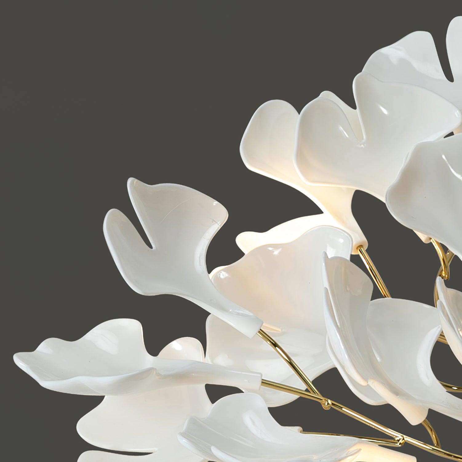 Callenne Elegant Ginkgo Leaf Ceiling Light - Letslighting