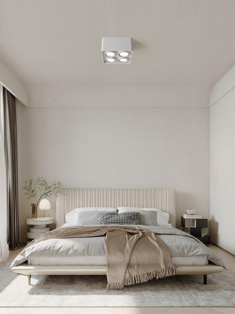 Solara Spotlight Surface Mount Twin LED Angular Minimalist - Letslighting