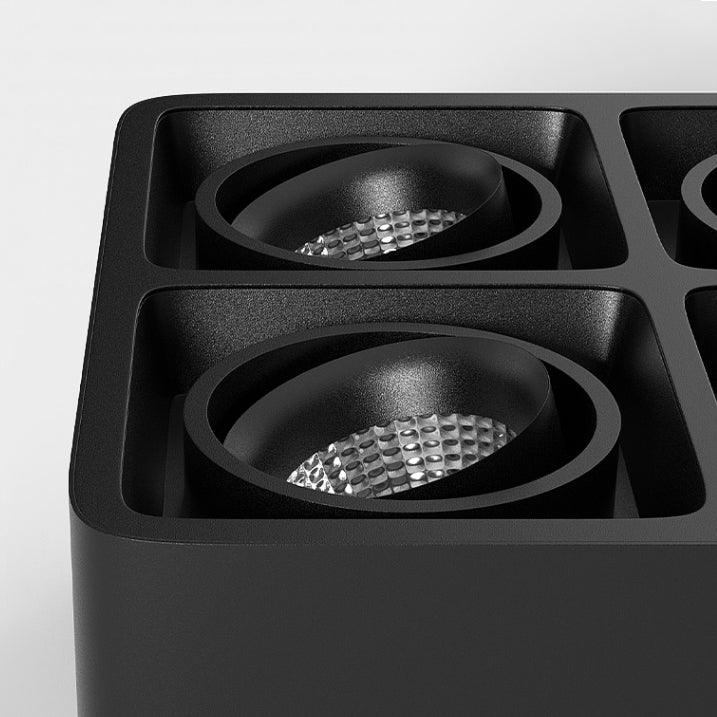 Solara Spotlight Surface Mount Twin LED Angular Minimalist - Letslighting