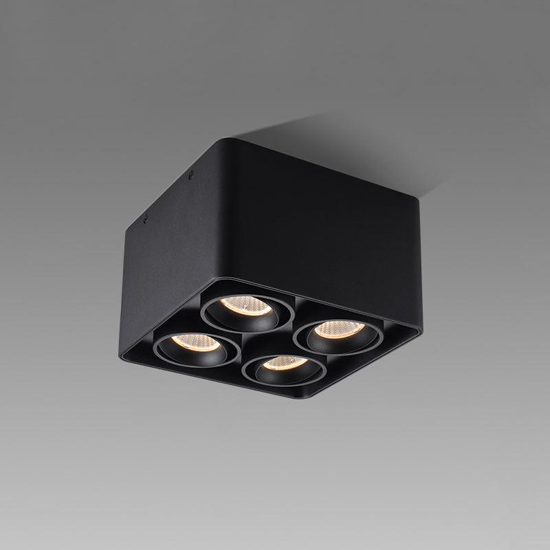 Solara Spotlight Surface Mount Twin LED Angular Minimalist - Letslighting