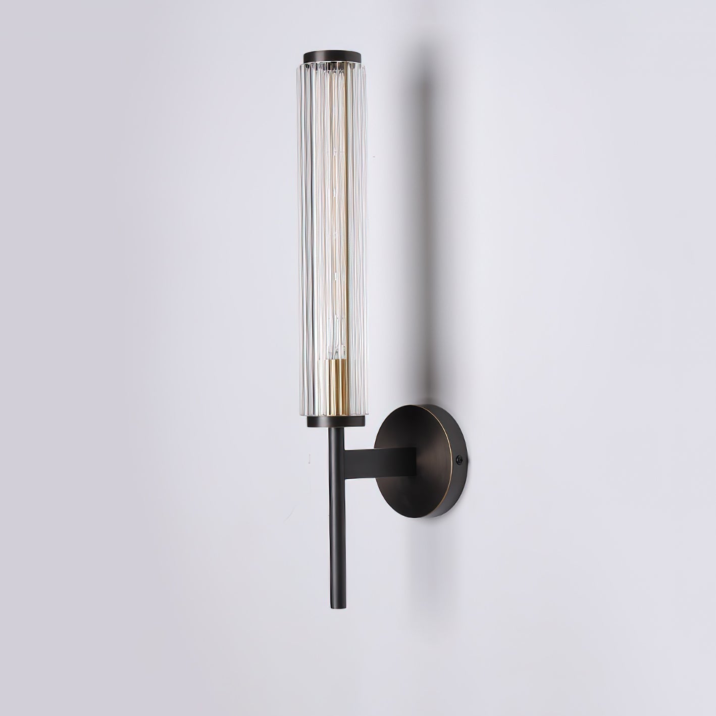 Cemaros Applique Murale Linéaire en Laiton et Verre Premium - Neutralighting