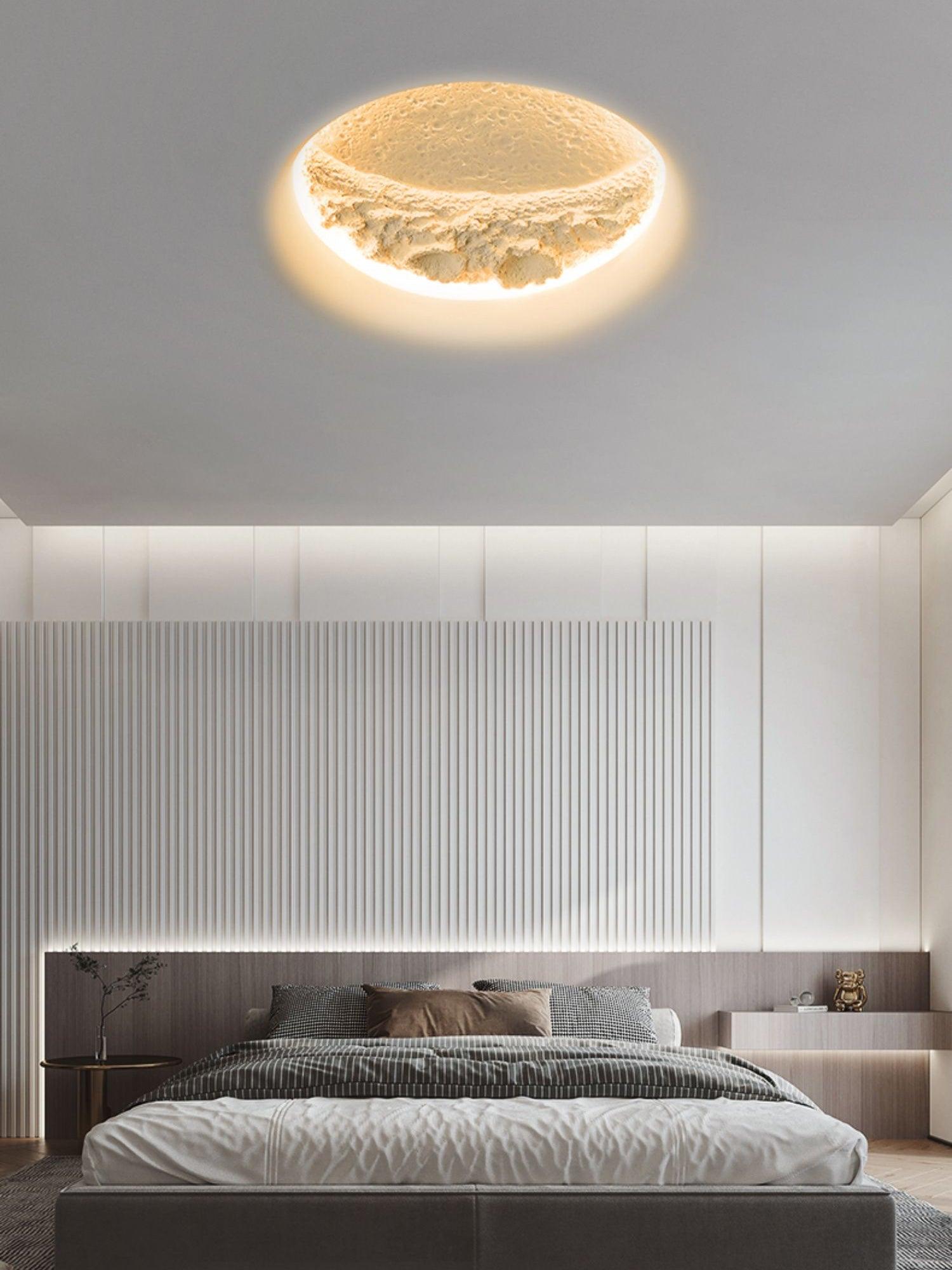 Lustra Applique Murale Plâtre Lune - Neutralighting
