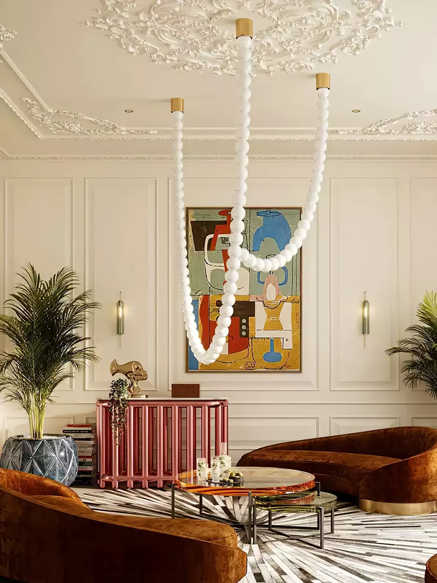 Zalvarin Brass Sputnik Chandelier - Letslighting