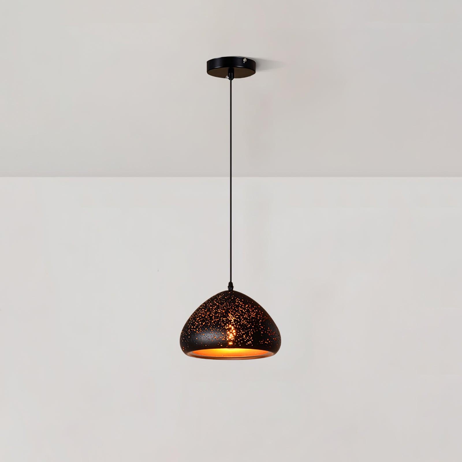 Solara Pendant Lamp Hollow Industrial Vintage - Letslighting