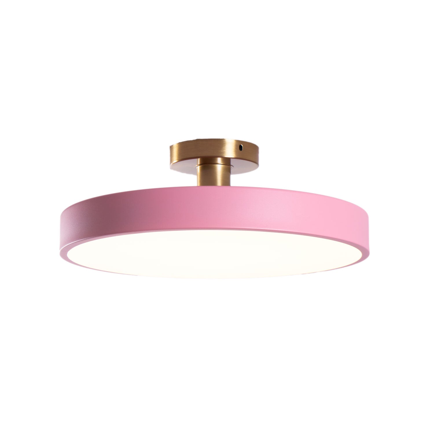 Solara Ceiling Lamp Flush Mount Black and Gold Modern - Letslighting